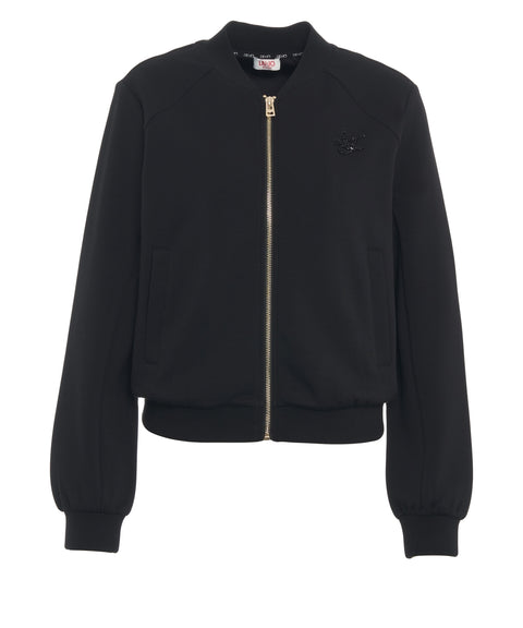 Sweatshirt in wool blend