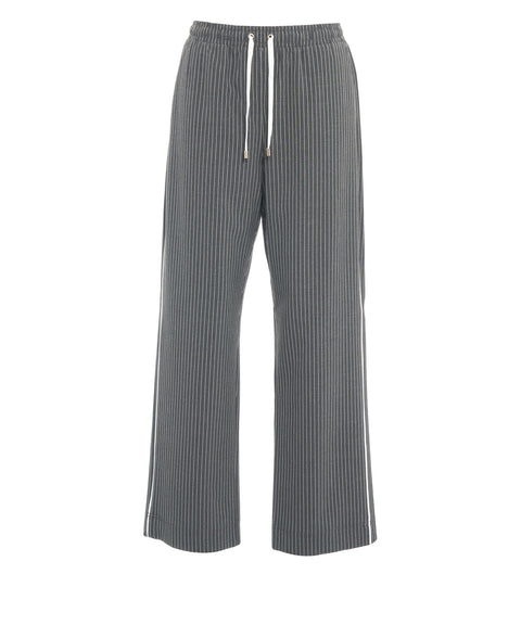 Pinestriped pants