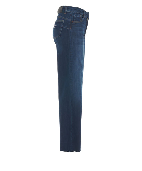 Jeans a gamba larga