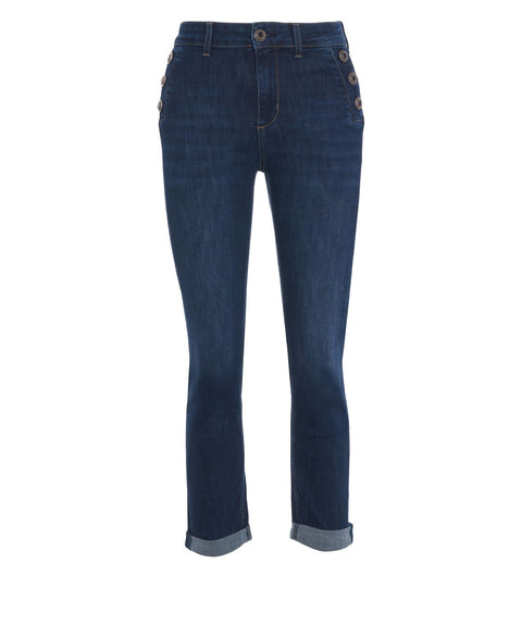 Skinny Jeans aus Baumwolle