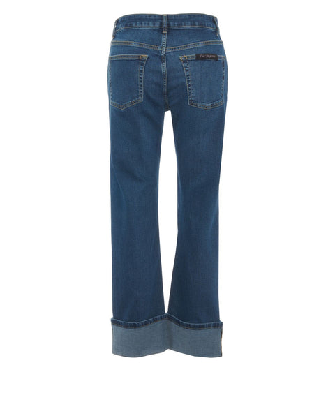 Jeans mit Umschlag