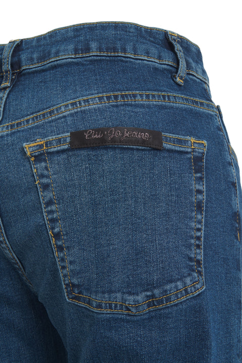Jeans mit Umschlag