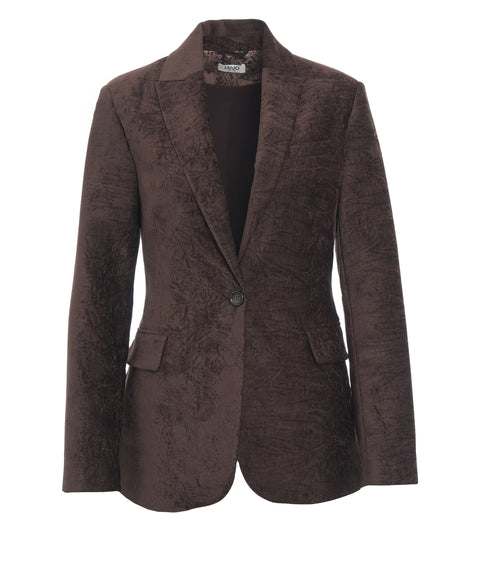 Velvet blazer