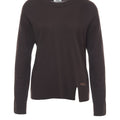 Pullover mit Seitenschlitz