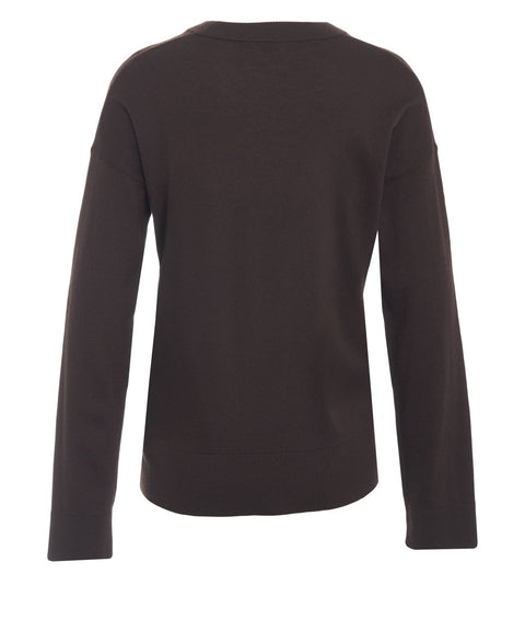 Pullover mit Seitenschlitz