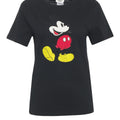 T-Shirt mit Strass-Applikation
