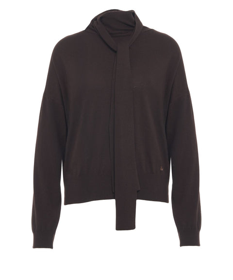 Pullover mit Schalkragen