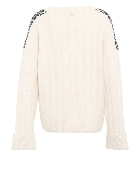 Pullover mit Strass-Applikation