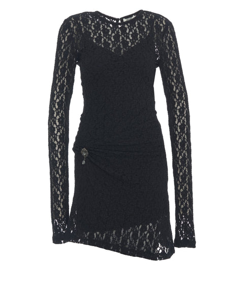 Abito mini in misto cotone