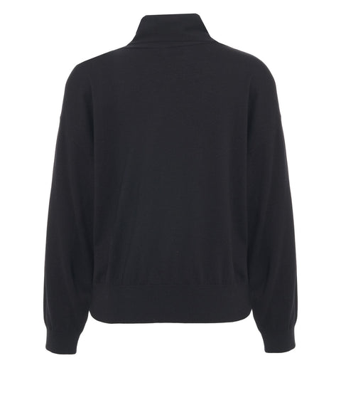 Pullover mit Schalkragen
