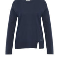 Pullover mit Seitenschlitz