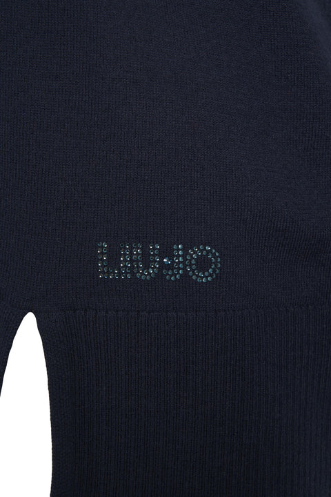 Pullover mit Seitenschlitz