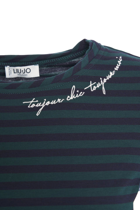 Langarmshirt mit Streifenmuster
