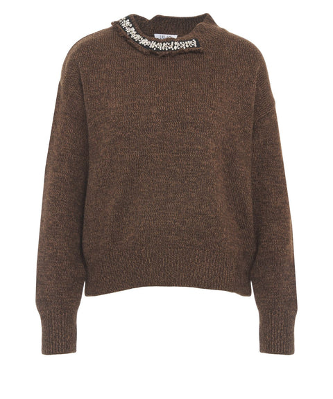 Pullover mit Strass-Applikation