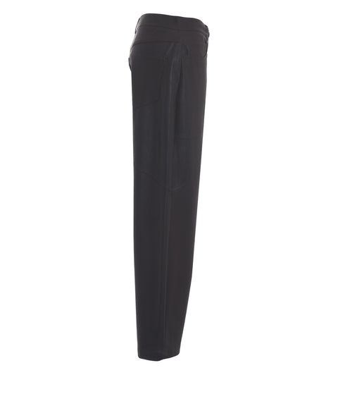 Hose in Leder-Optik