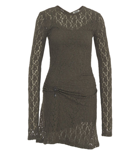 Abito mini in misto cotone