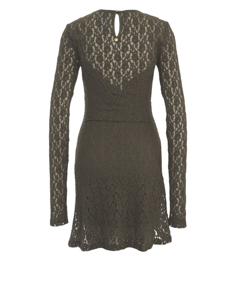 Abito mini in misto cotone