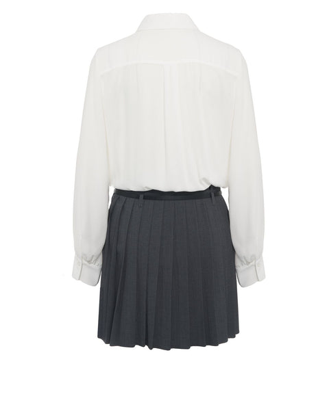 Minikleid mit Taillengürtel