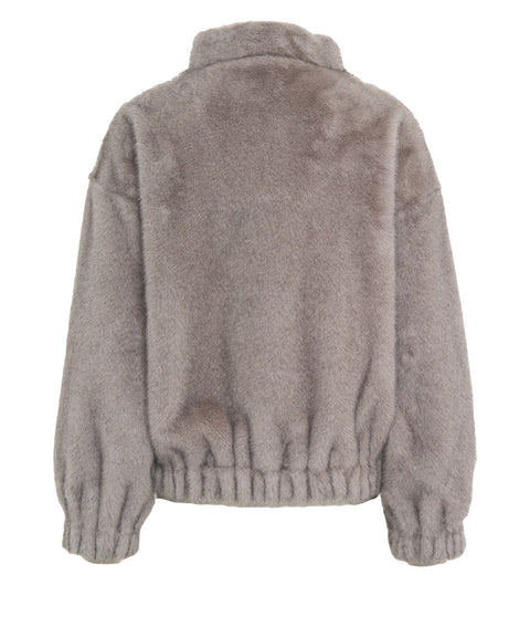 Jacke aus Kunstfell
