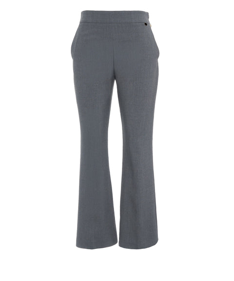 Trousers with logo detail
