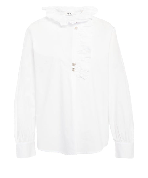 Bluse mit Rüschendetails