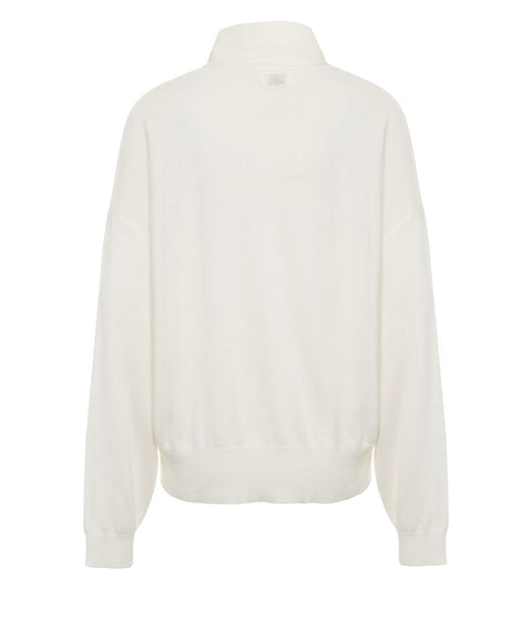 Pullover mit Schalkragen