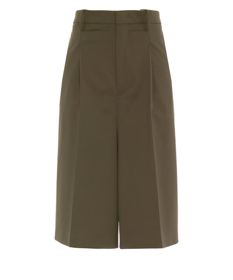 Culotte mit Bügelfalten