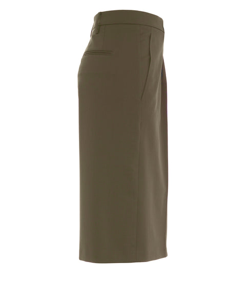 Culotte mit Bügelfalten