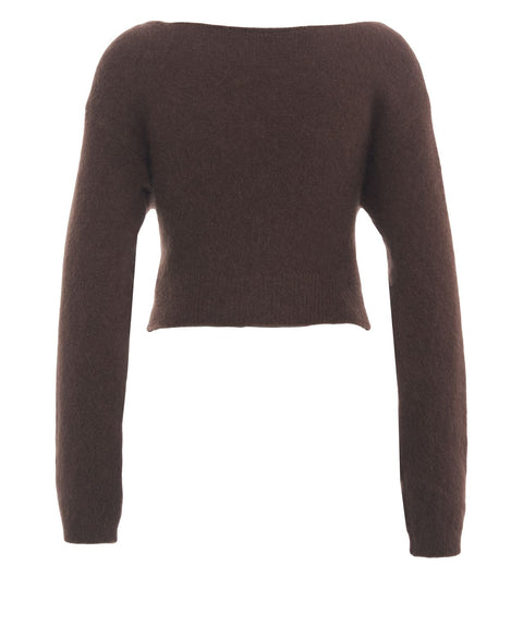 Cardigan in misto alpaca 'Mariya'