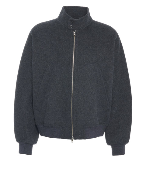 Bomberjacke mit Stehkragen