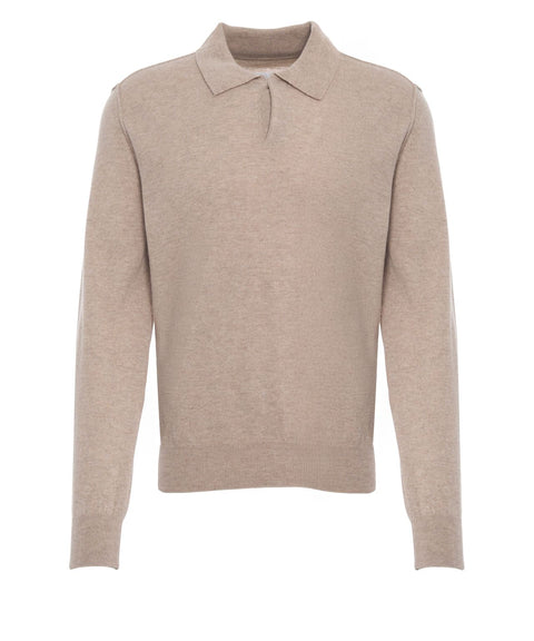 Pullover mit Polokragen