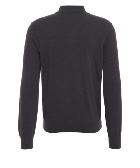 Pullover mit Polokragen