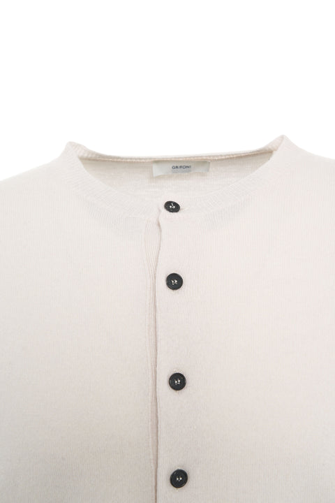 Maglia con abbottonatura