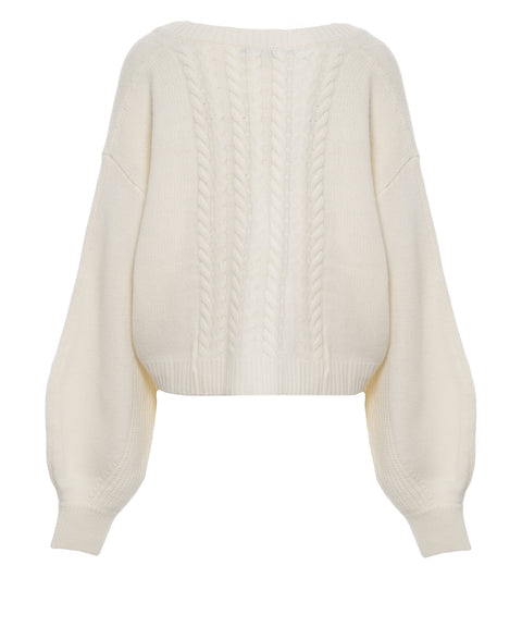 Cardigan 'Karla' in lana