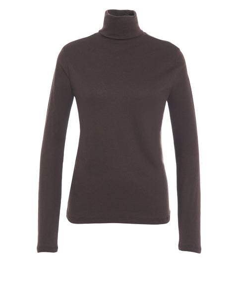 Rollkragenpullover aus Baumwolle