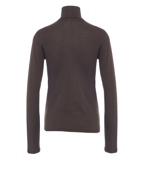 Rollkragenpullover aus Baumwolle