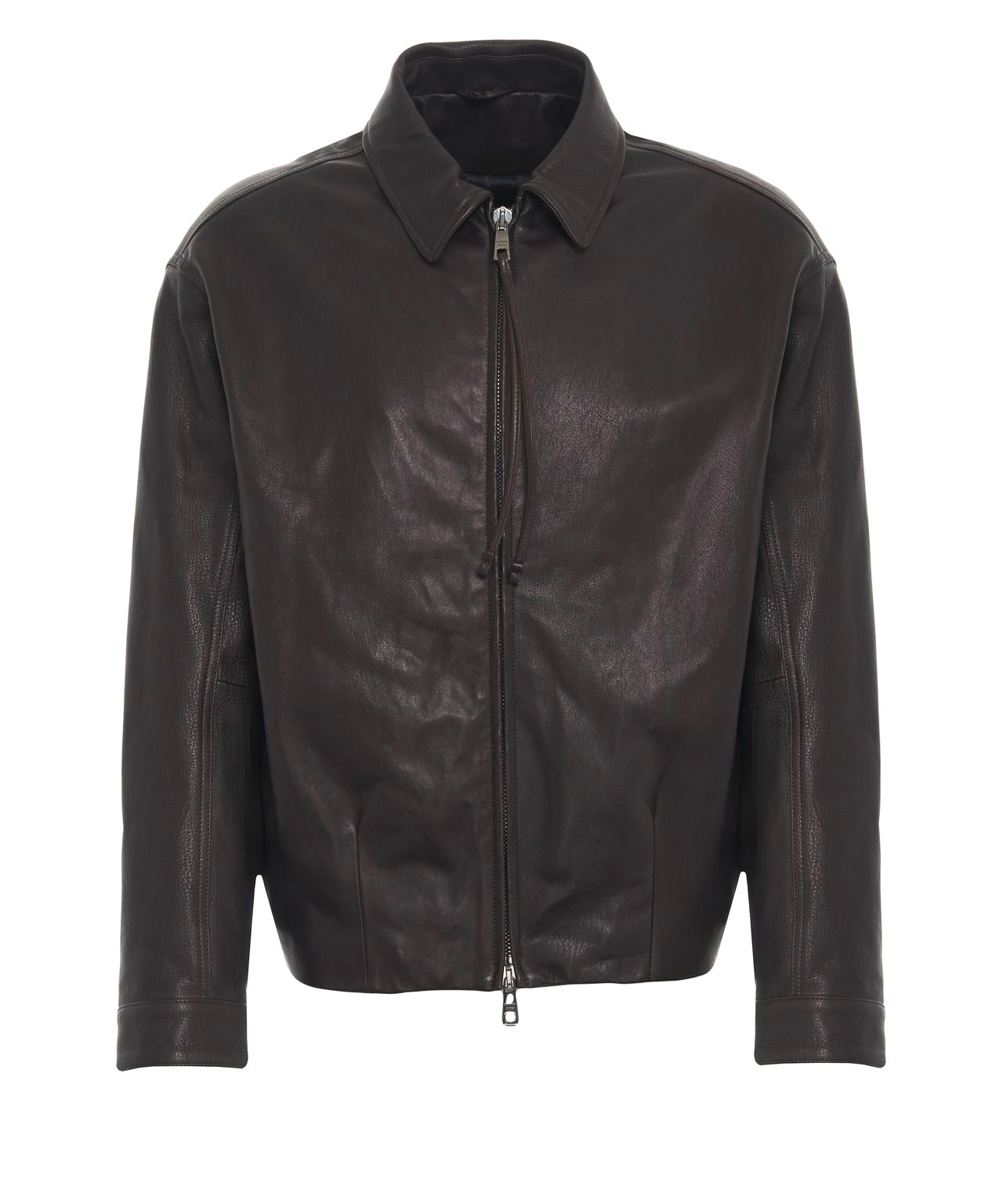 Giorgio Brato Leather jacket Brown Men – MAXIMILIAN.it