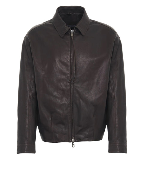 Giacca in pelle