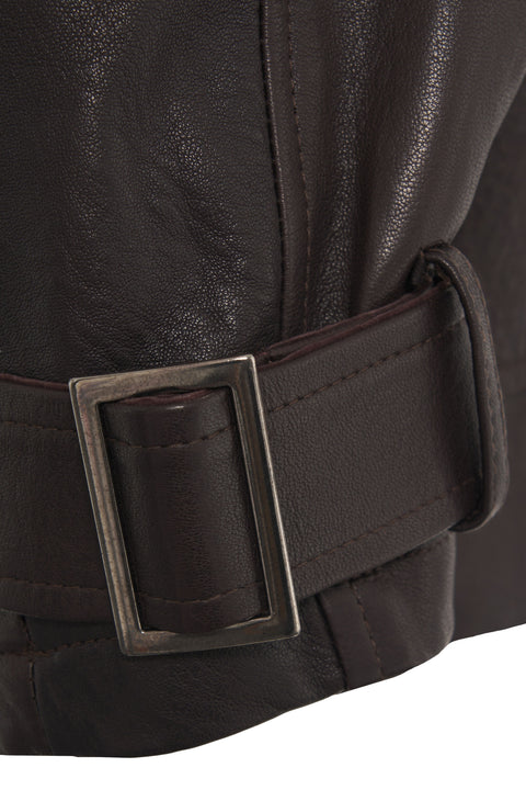 Giacca in pelle