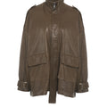 Jacke aus Leder