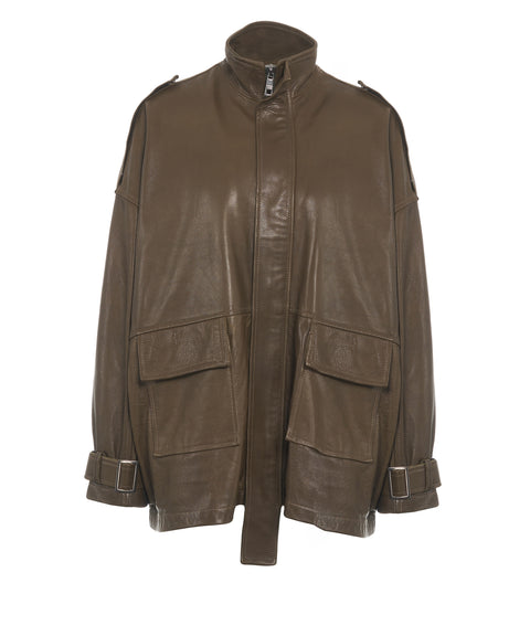 Giacca in pelle