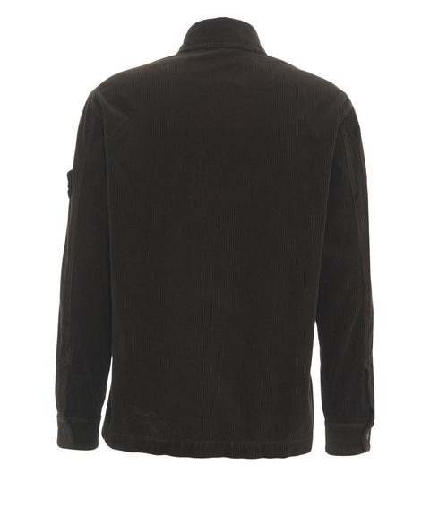 Overshirt in cotone