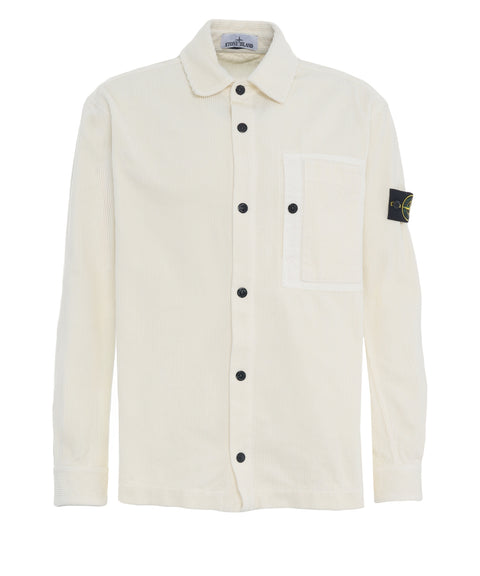 Overshirt in cotone