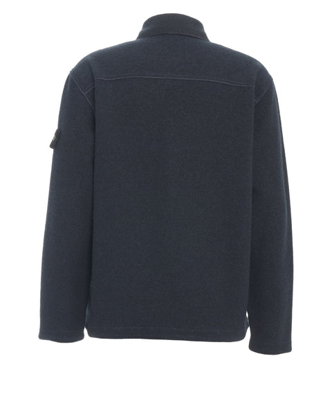 Wool overshirt