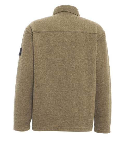 Wool overshirt