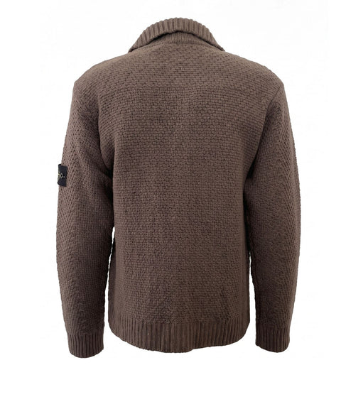 Strickjacke mit Logopatch