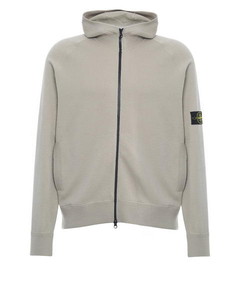 Kapuzenjacke aus Wollmischung