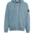 Hoodie with detachable logo