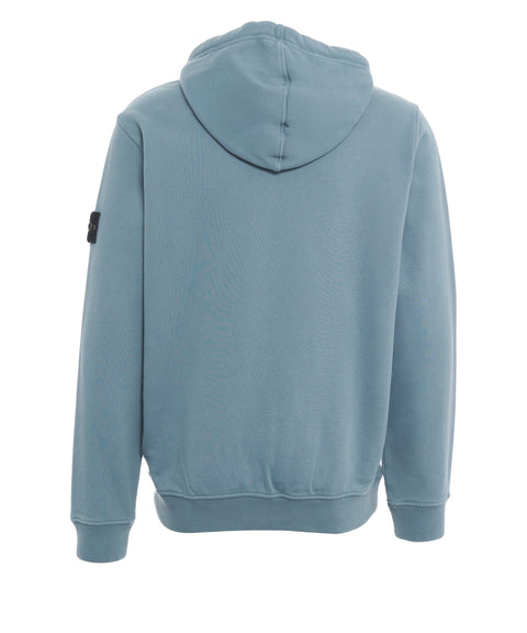 Sweatjacke mit abnehmbaren Logo