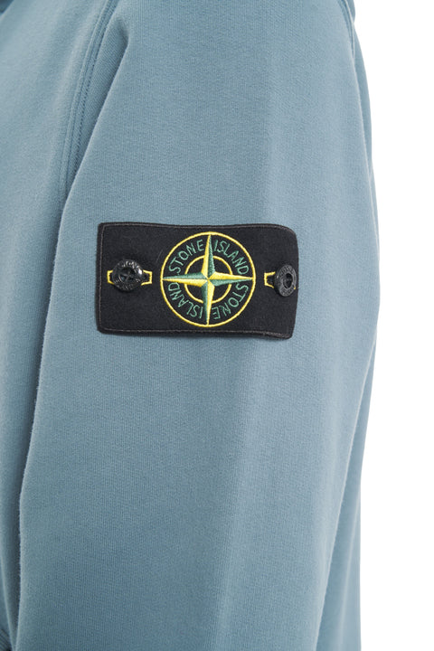 Sweatjacke mit abnehmbaren Logo
